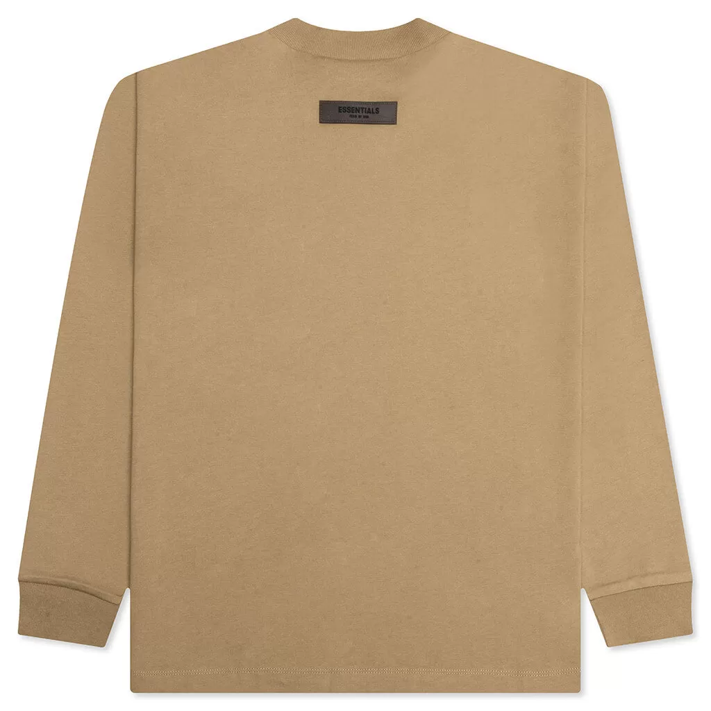 Essentials Kid's L/S Tee - Oak