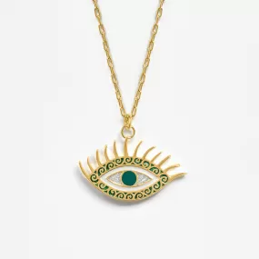 Evil Eye Pendant (Intuition) - Gold