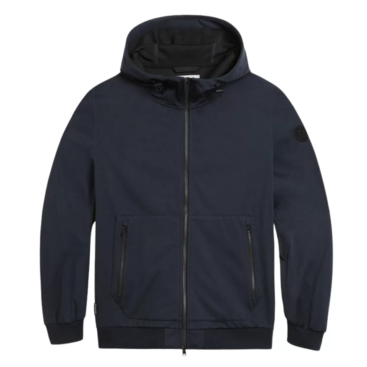 Felpa Woolrich Soft Shell Blu Melton