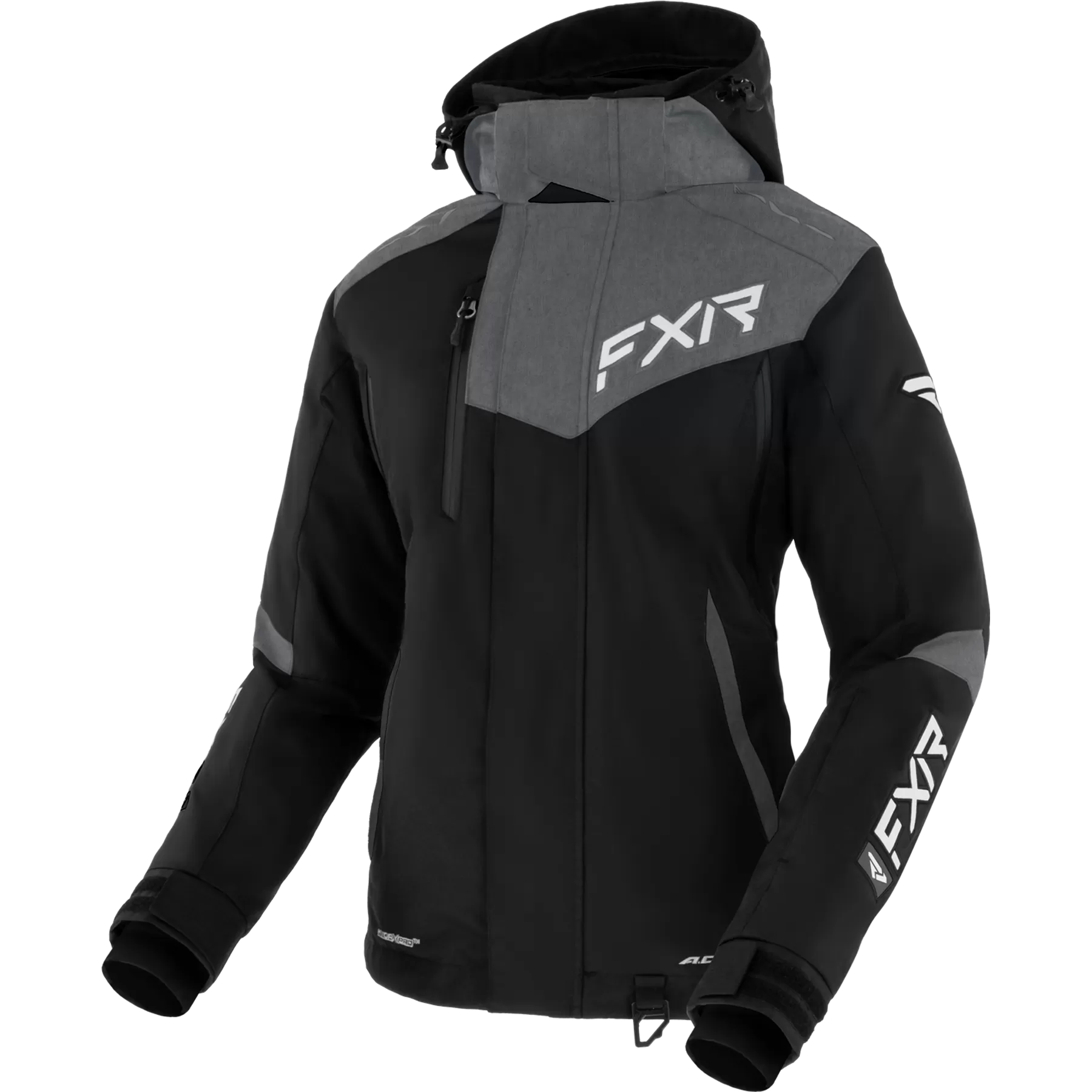 FXR Edge Womens Jacket Black/Grey Heather