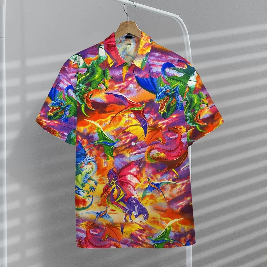 Gearhuman 3D Dragon Hawaii Shirt