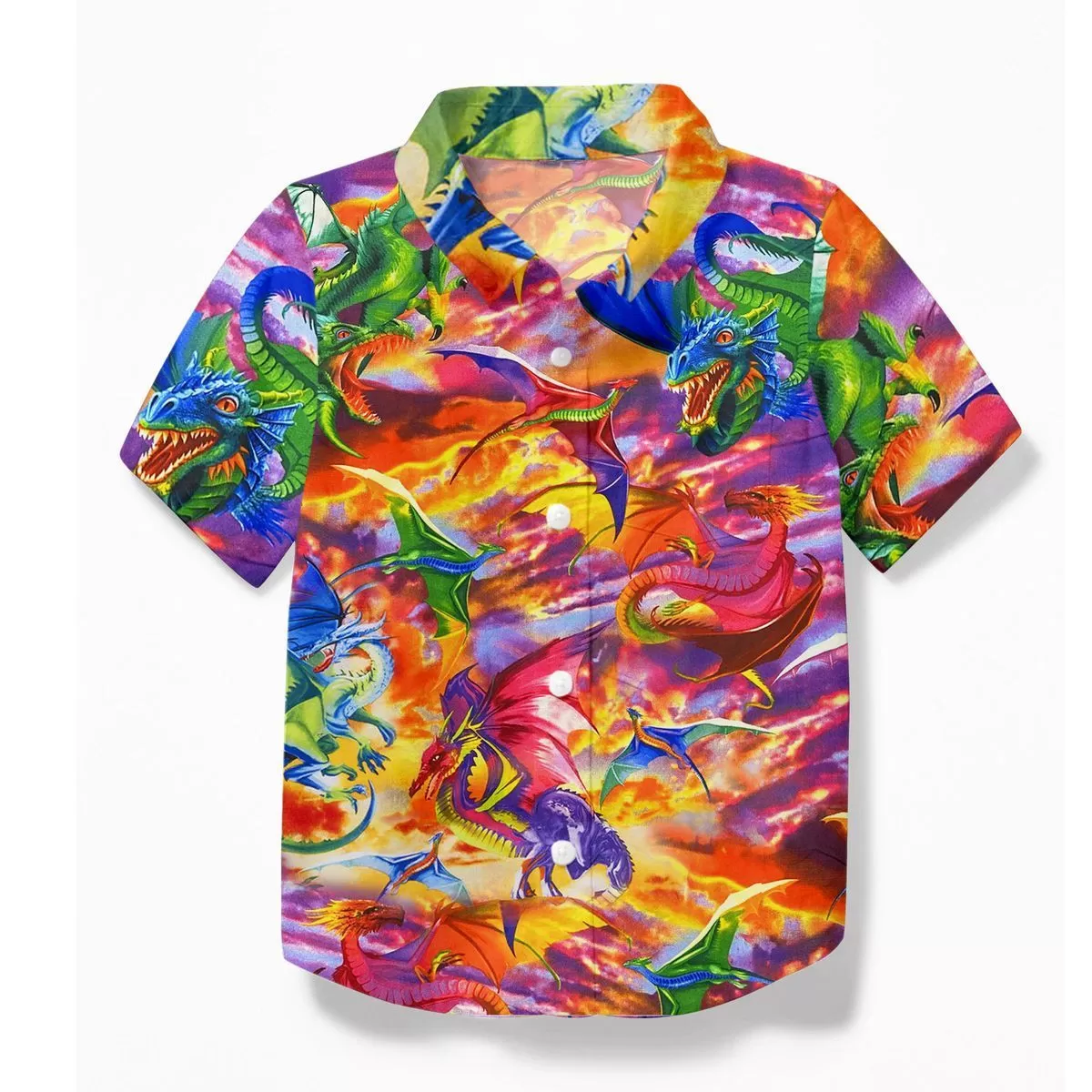 Gearhuman 3D Dragon Hawaii Shirt