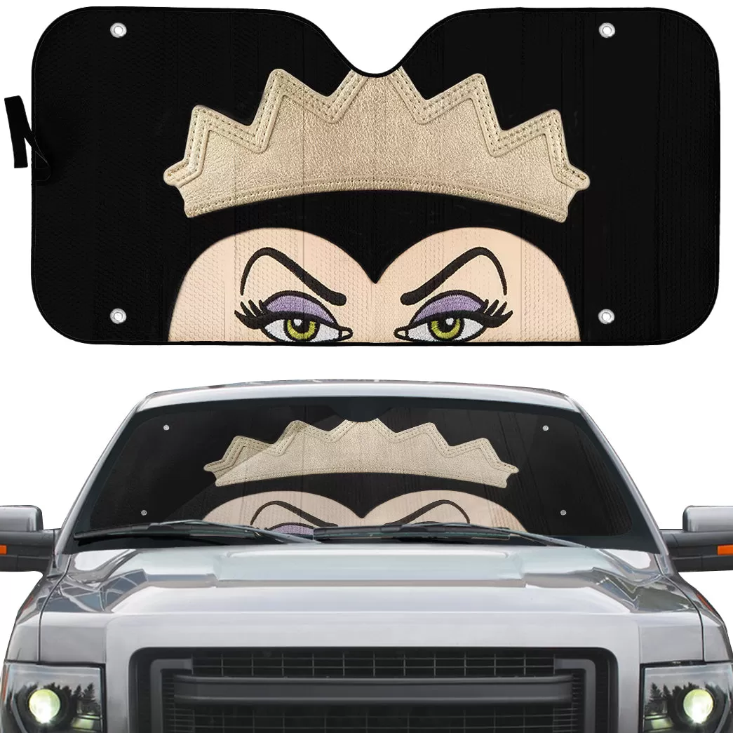 Gearhuman 3D Evil Queen Custom Car Auto Sunshade