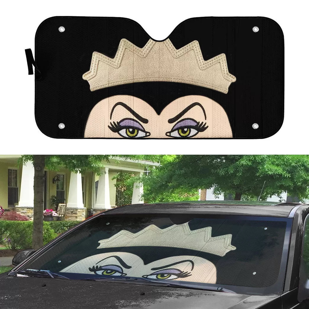 Gearhuman 3D Evil Queen Custom Car Auto Sunshade