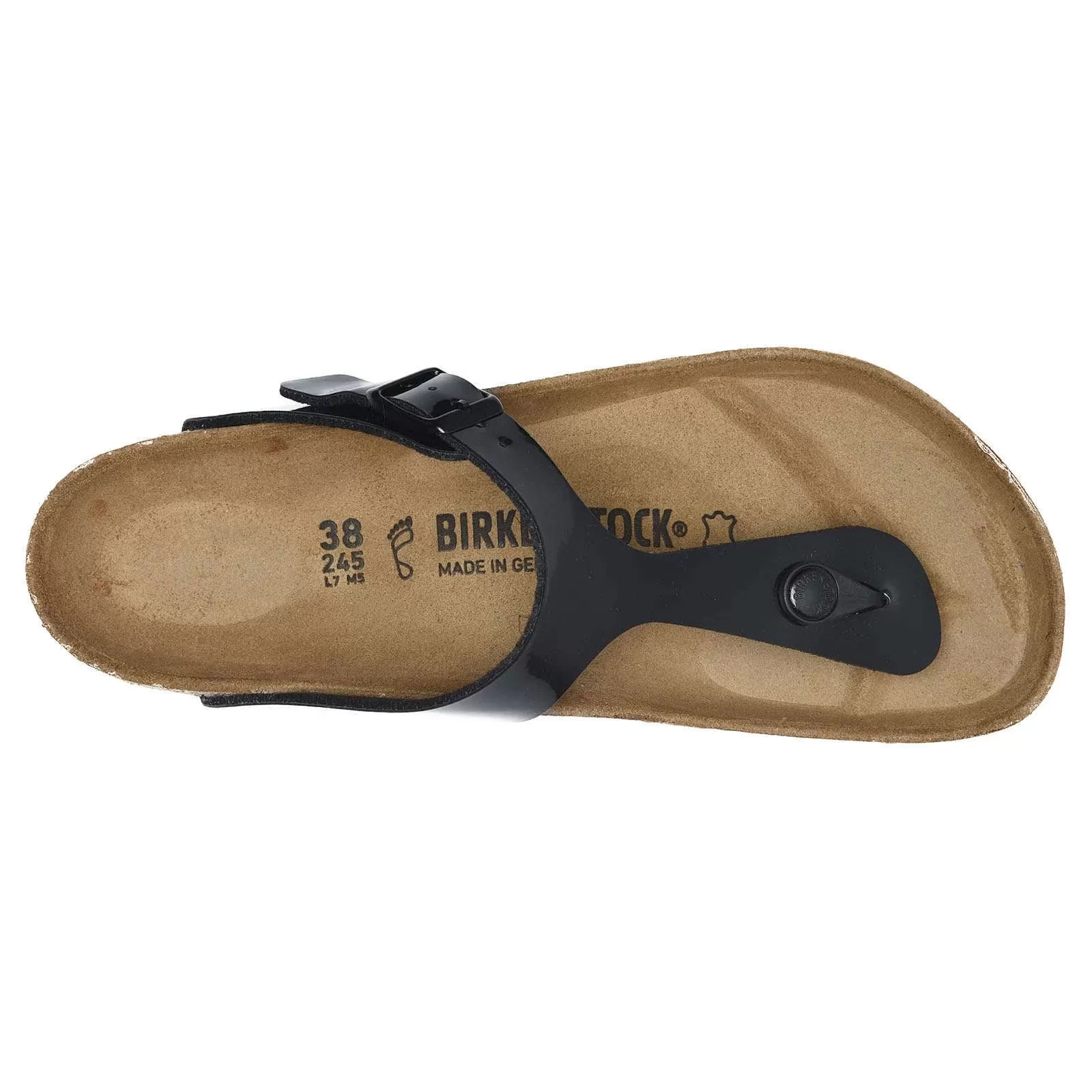 Gizeh Birko-Flor Patent Unisex Sandals