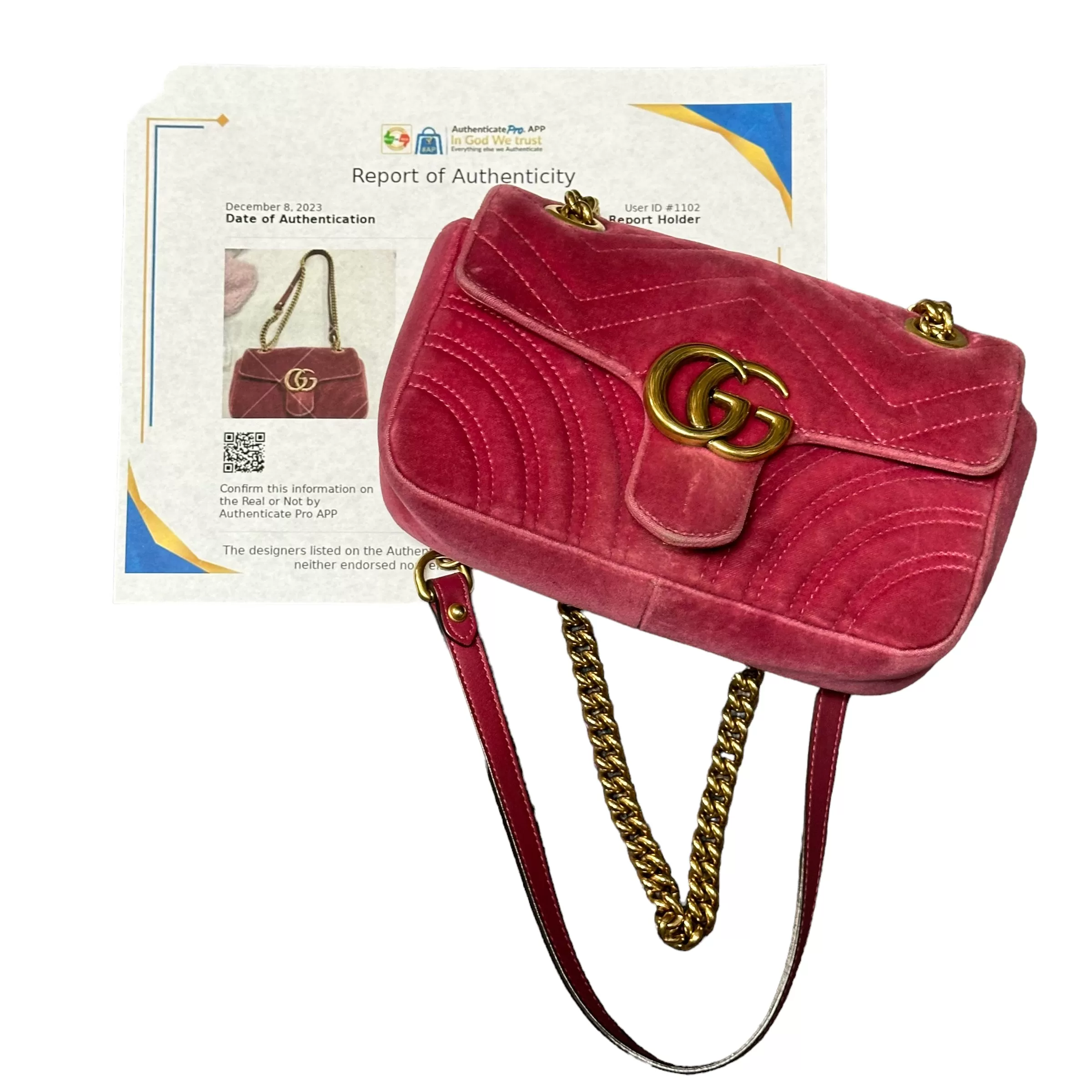 Handbag Luxury Designer By Gucci  Size: Small