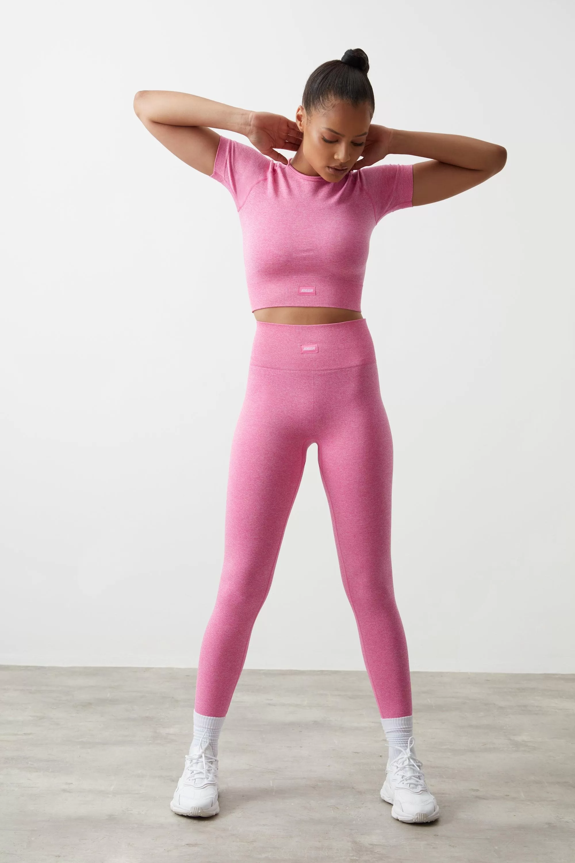 High-Waisted seamless Leggings pink