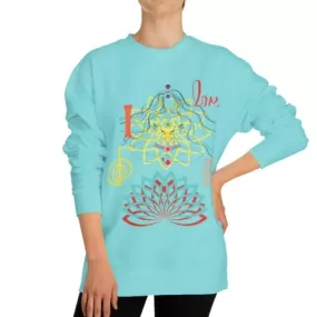 I Love REIKI Unisex Crew Neck Sweatshirt