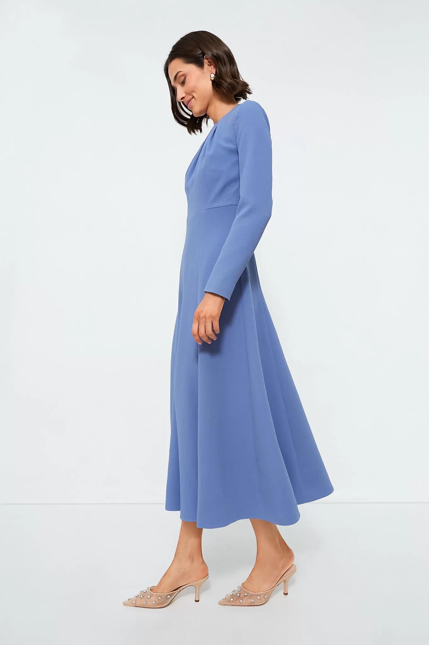 Indigo Beldium Midi Dress