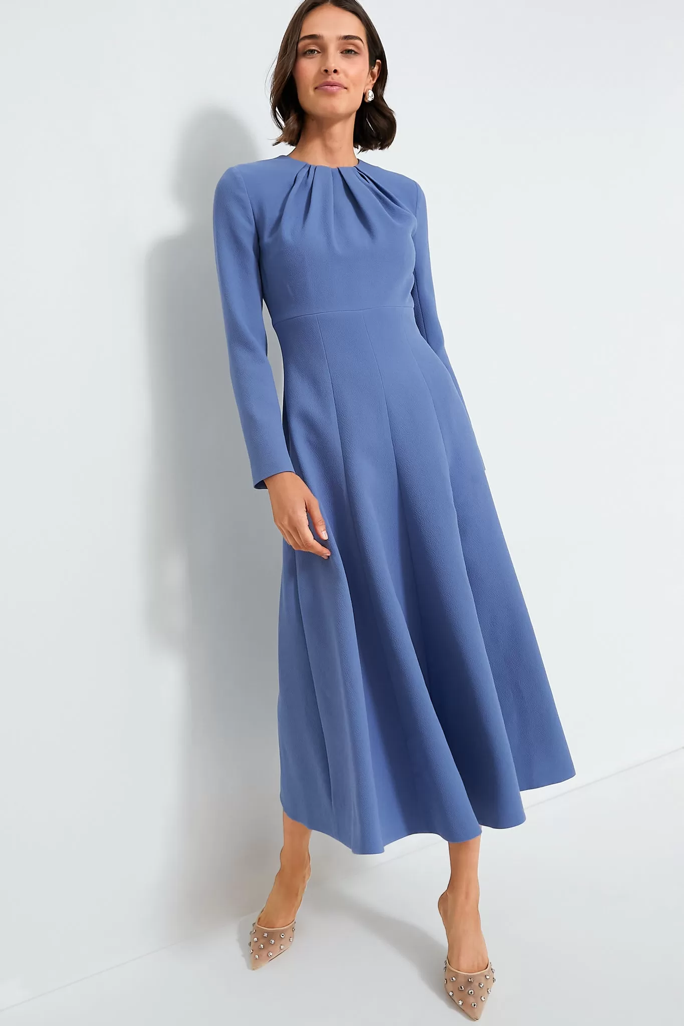 Indigo Beldium Midi Dress