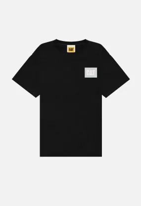 JE X CAT Reflect University Tee / Black