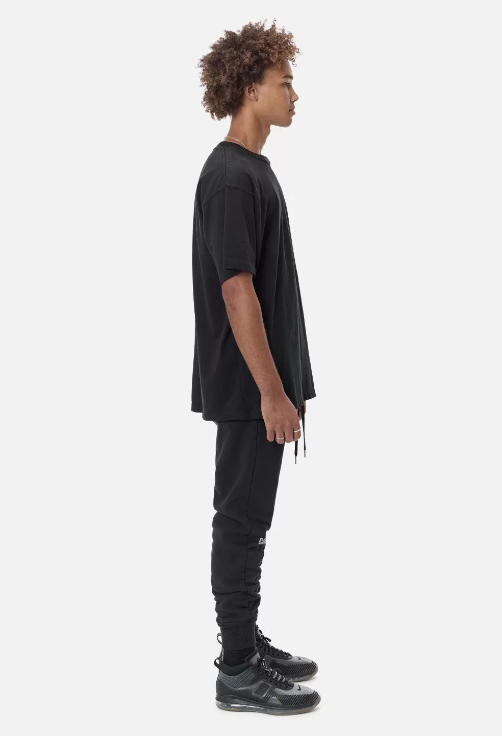 JE X CAT Reflect University Tee / Black