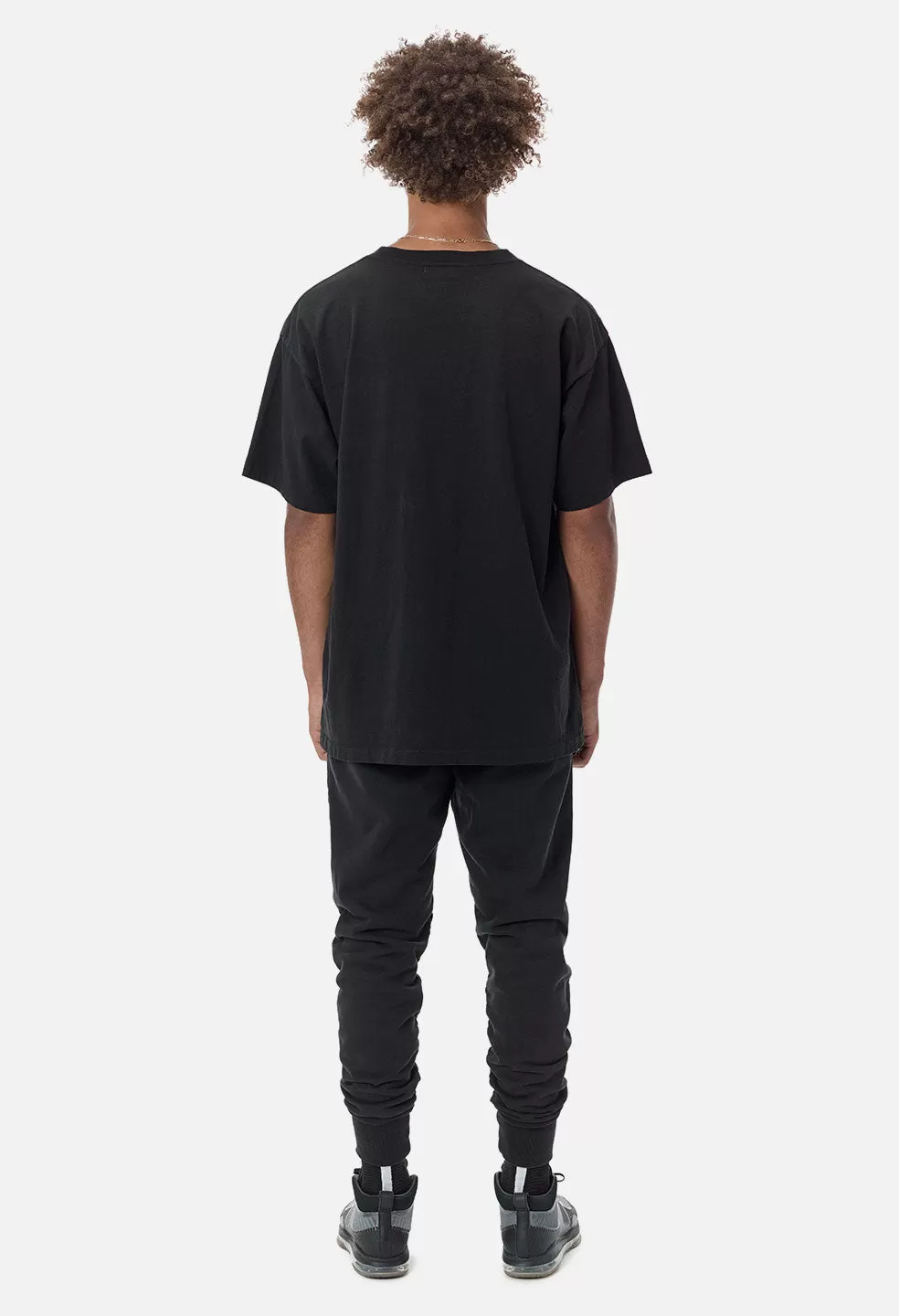 JE X CAT Reflect University Tee / Black