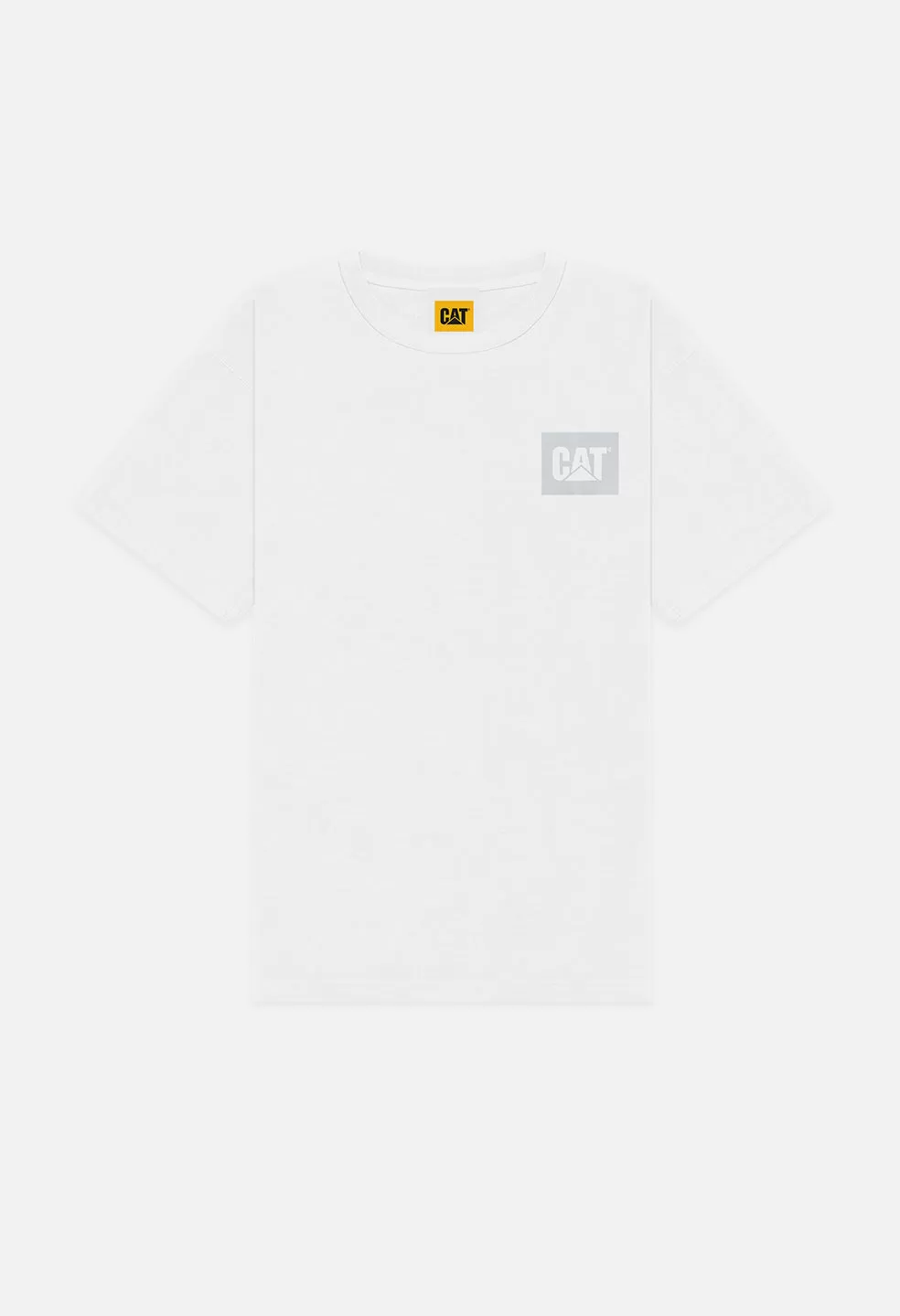 JE X CAT Reflect University Tee / White