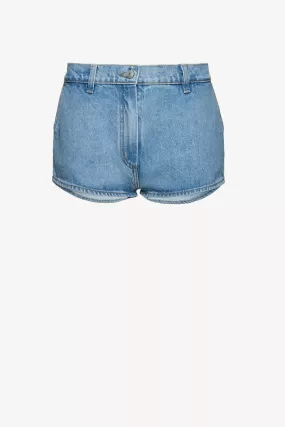 Jeansshorts in Light Blue