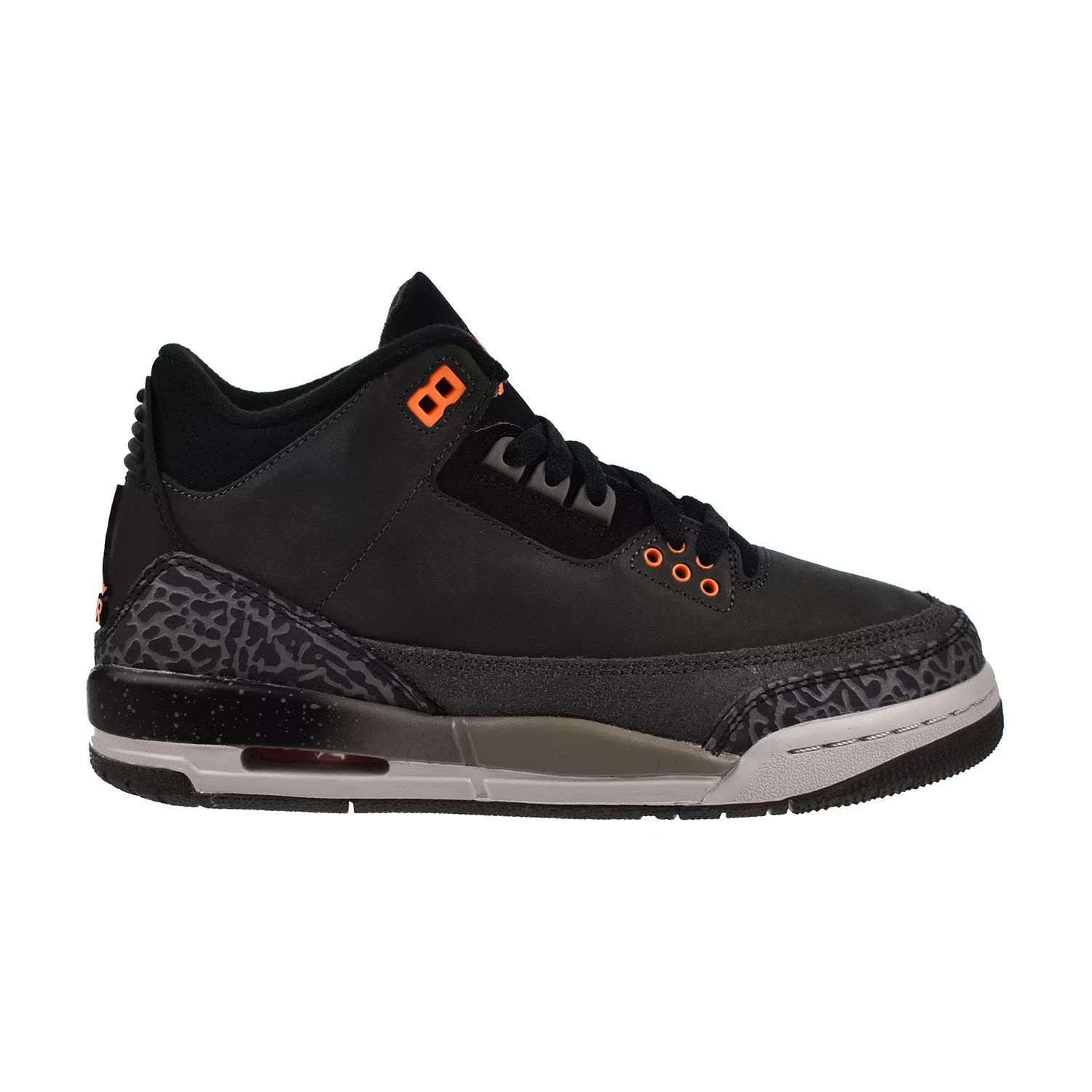 Jordan 3 Retro (GS) Fear Pack Big Kids' Shoes Night Stadium-Total Orange