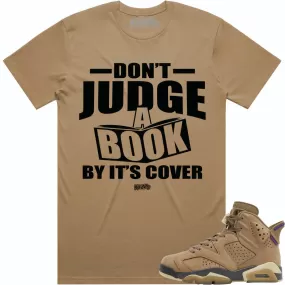 JUDGE BOOK : Brown Kelp Sneaker Tees Shirt (black ink)