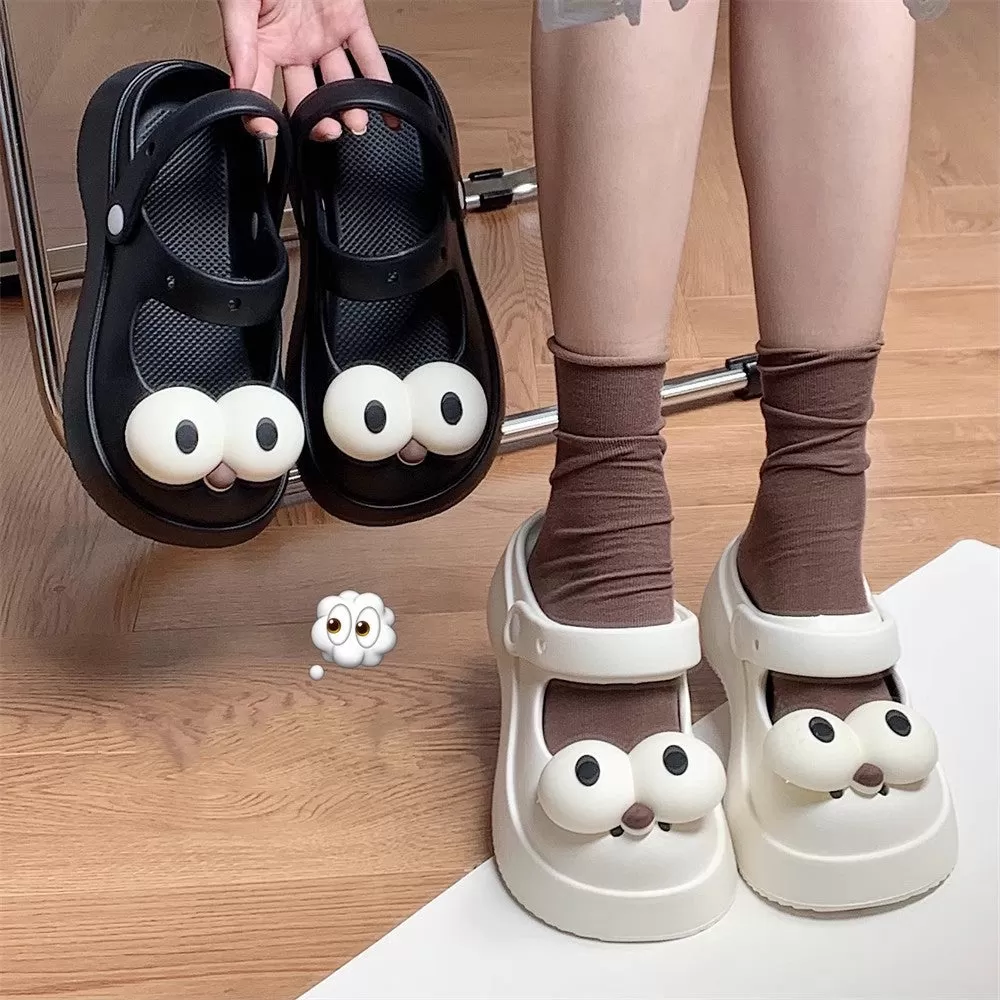 Kawaii Big Eyes Slippers PN6102