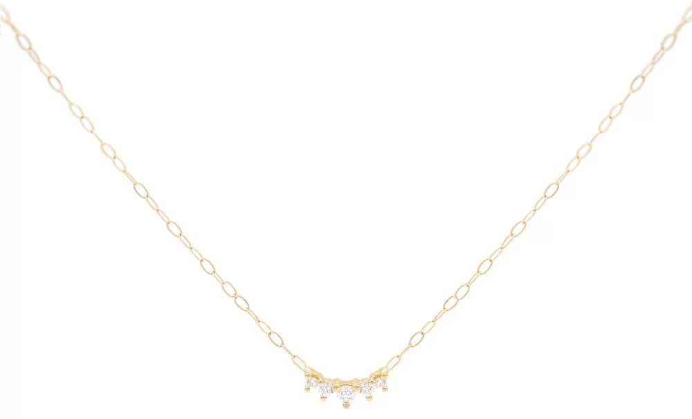 Kaya Tiny Diamond Charm Necklace