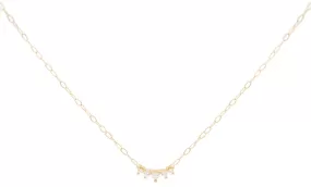 Kaya Tiny Diamond Charm Necklace