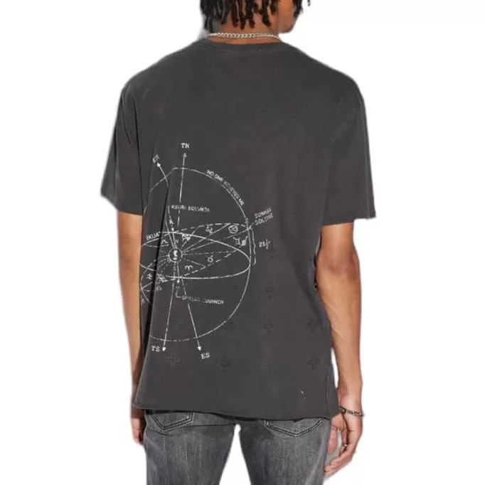 Ksubi Diagrams Biggie SS Tee (Faded Black) MSP24TE019