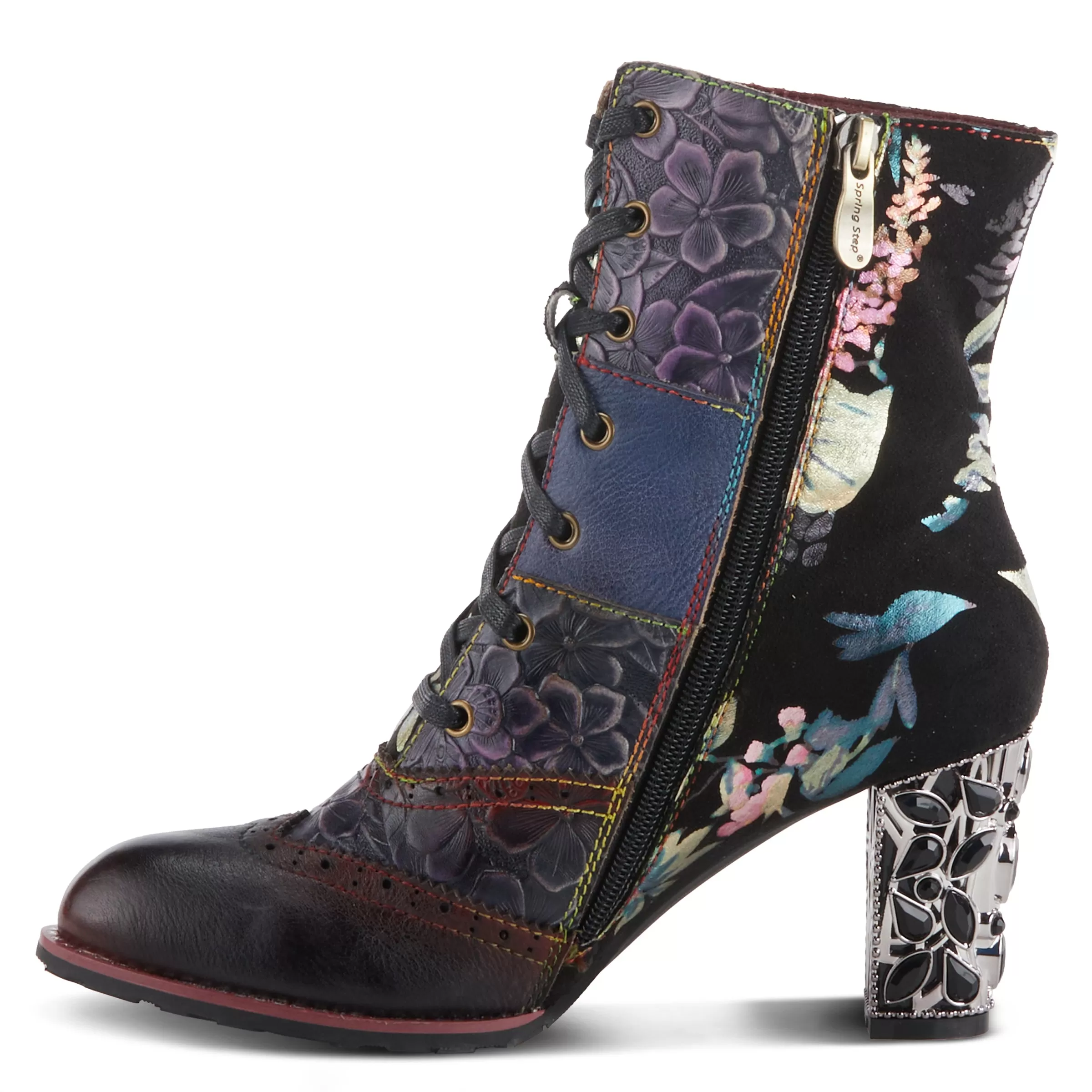 L'ARTISTE CHERRYLA WESTERN MID CALF BOOTIE