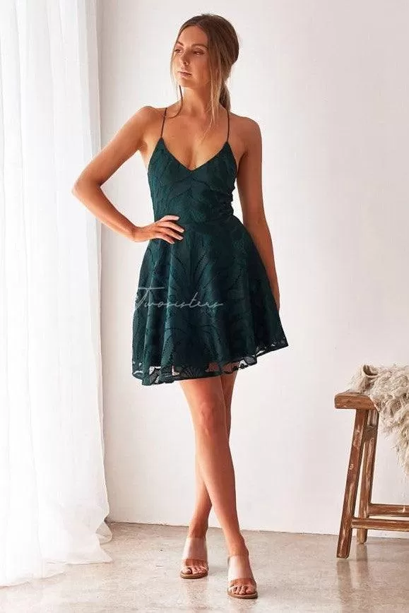 Laurie Dress - Emerald Green