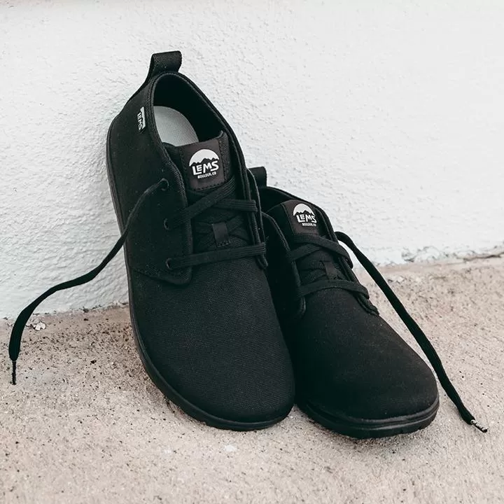 Lems - Chukka Canvas - Blackout (Unisex)