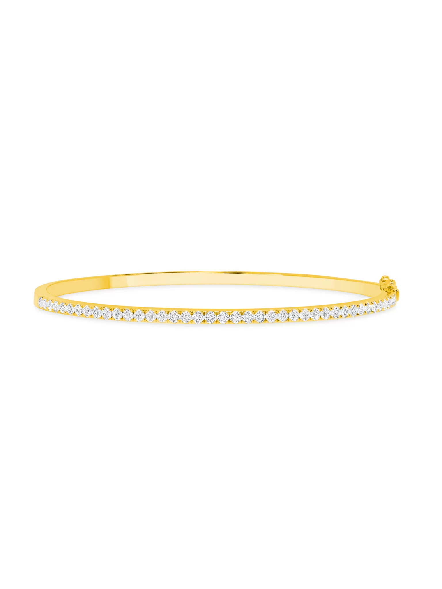 Lily Diamond Bangle 14K