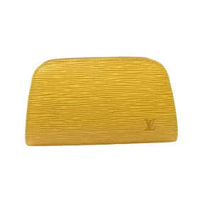 Louis Vuitton Dauphine Epi Leather Cosmetic Pouch