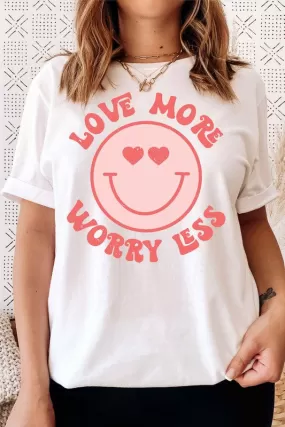 Love More Worry Less Graphic Tee