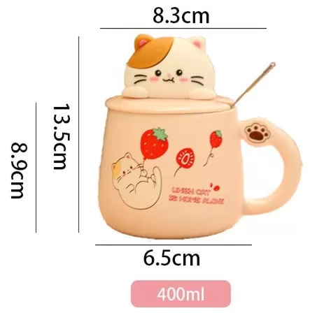 Lovely Cat Ceramic Mugs PN6551