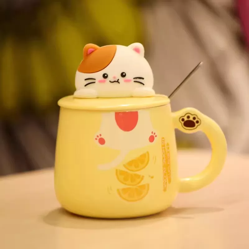 Lovely Cat Ceramic Mugs PN6551