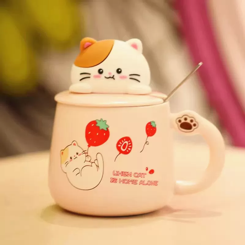 Lovely Cat Ceramic Mugs PN6551