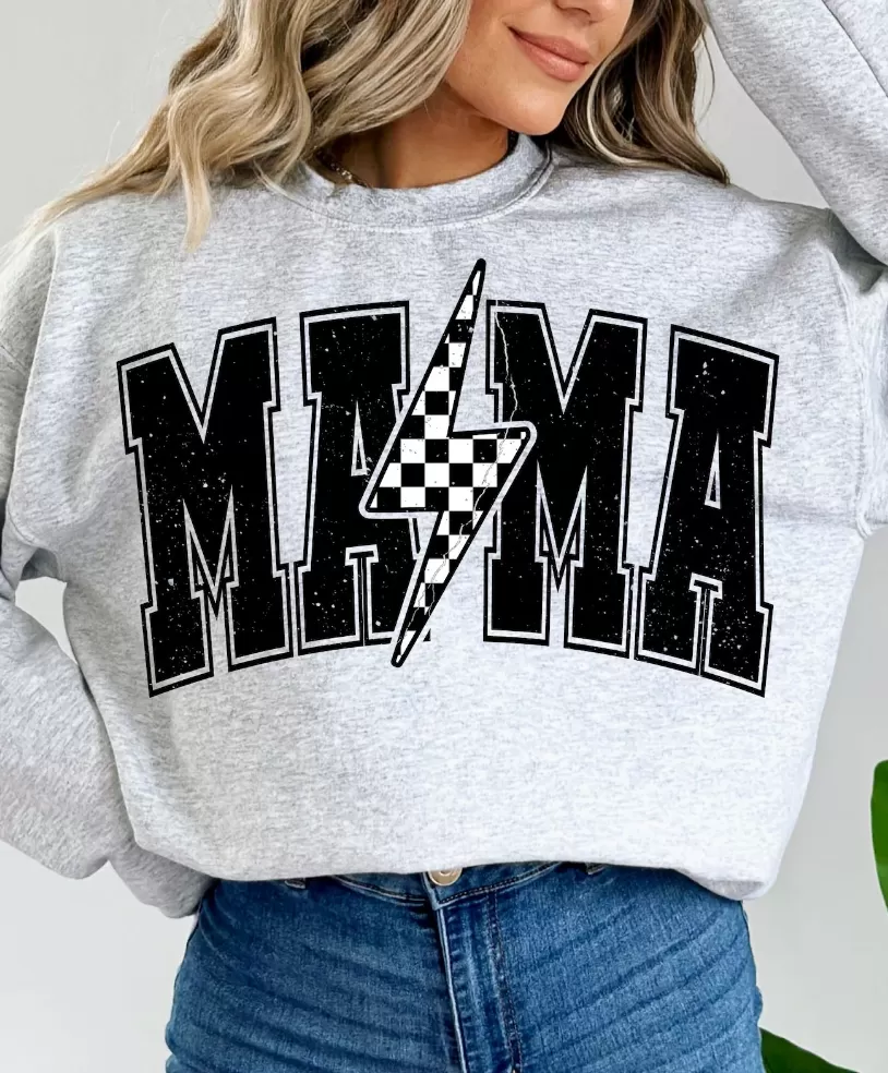 MAMA Bolt Crewneck/T-Shirt