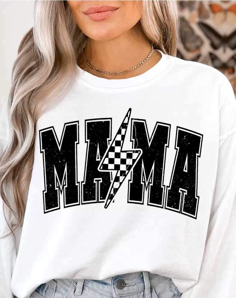 MAMA Bolt Crewneck/T-Shirt