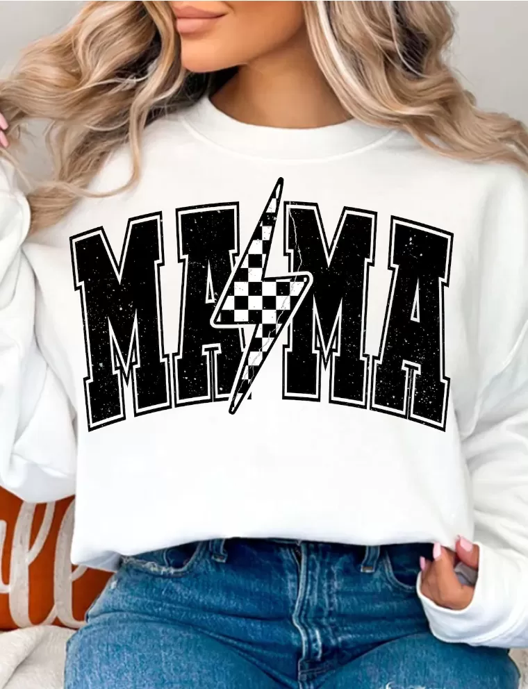 MAMA Bolt Crewneck/T-Shirt