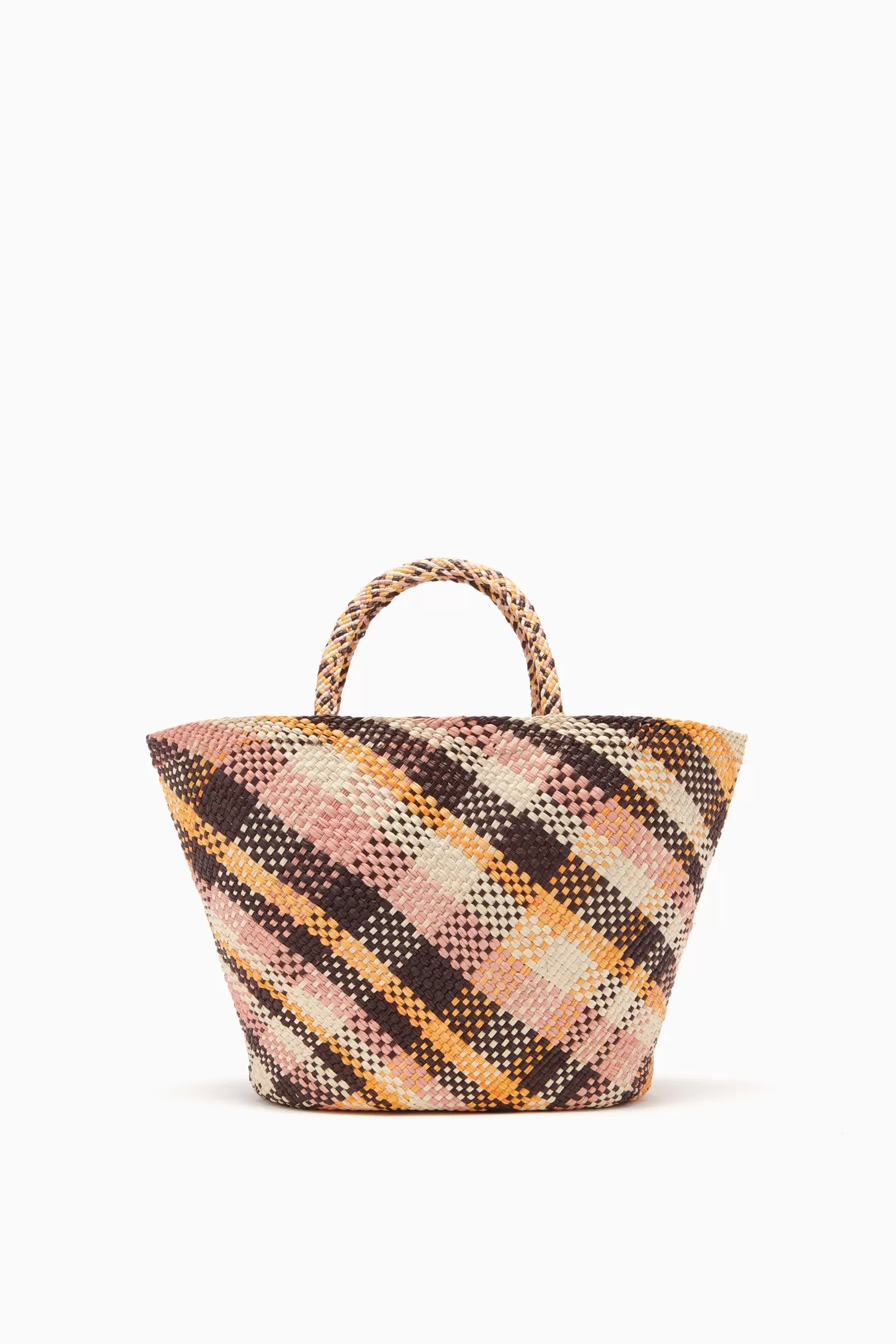 Mariana Small Basket Tote - Madras