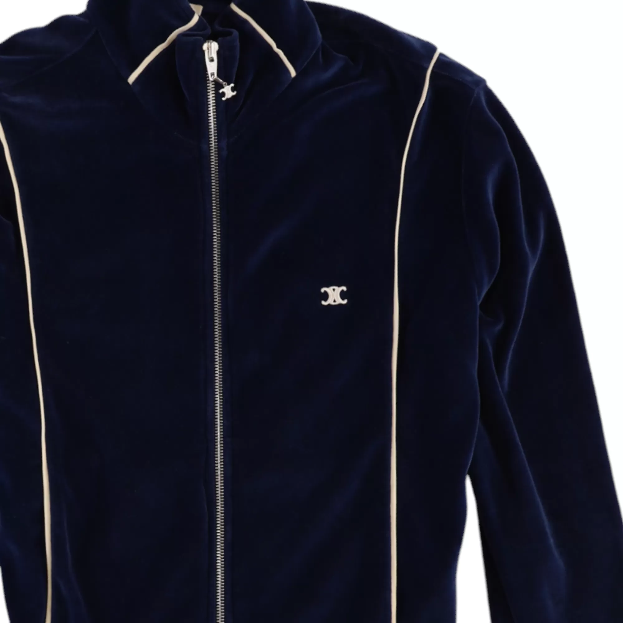 Men's X Hedi Ss20 Runway Triomphe Track Jacket Blue Size XS