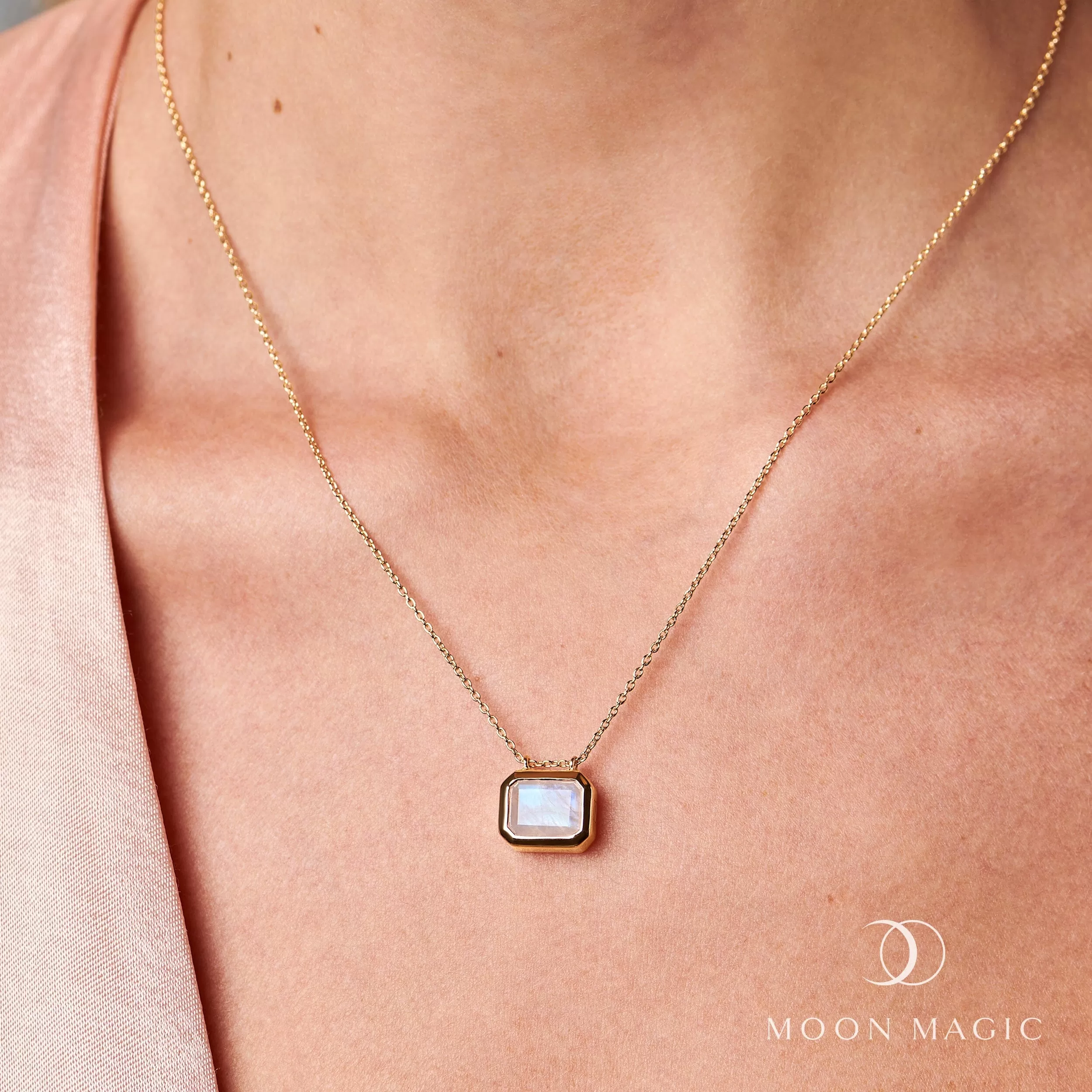 Moonstone Necklace - Aurora