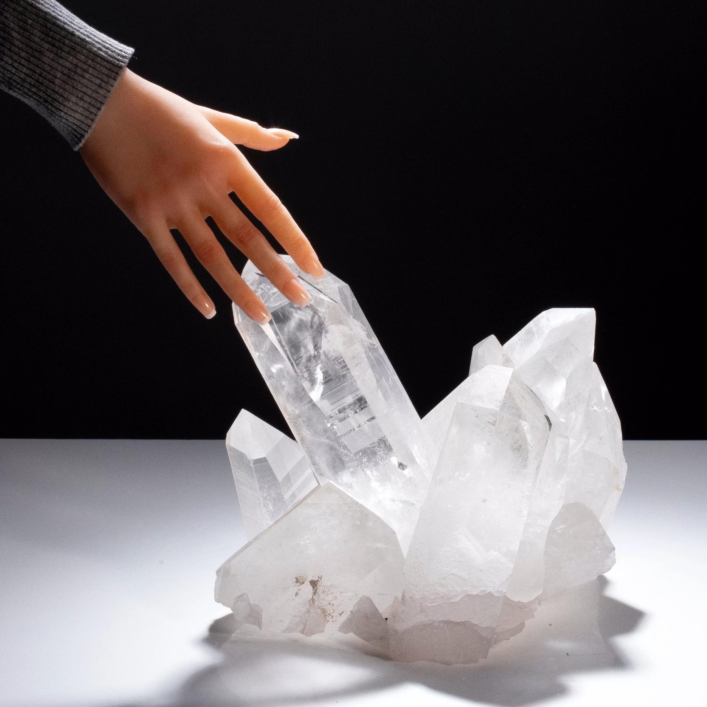 Natural Lemurian Clear Quartz Cluster Specimen 10 / 20lbs