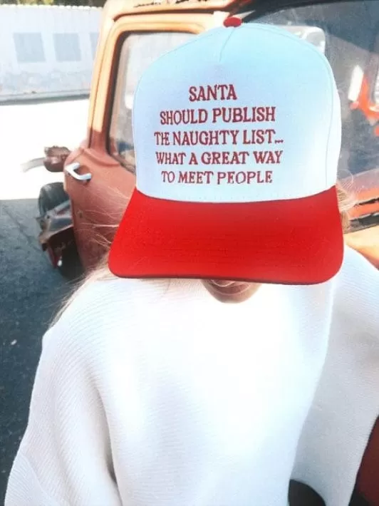 Naughty List Trucker Hat