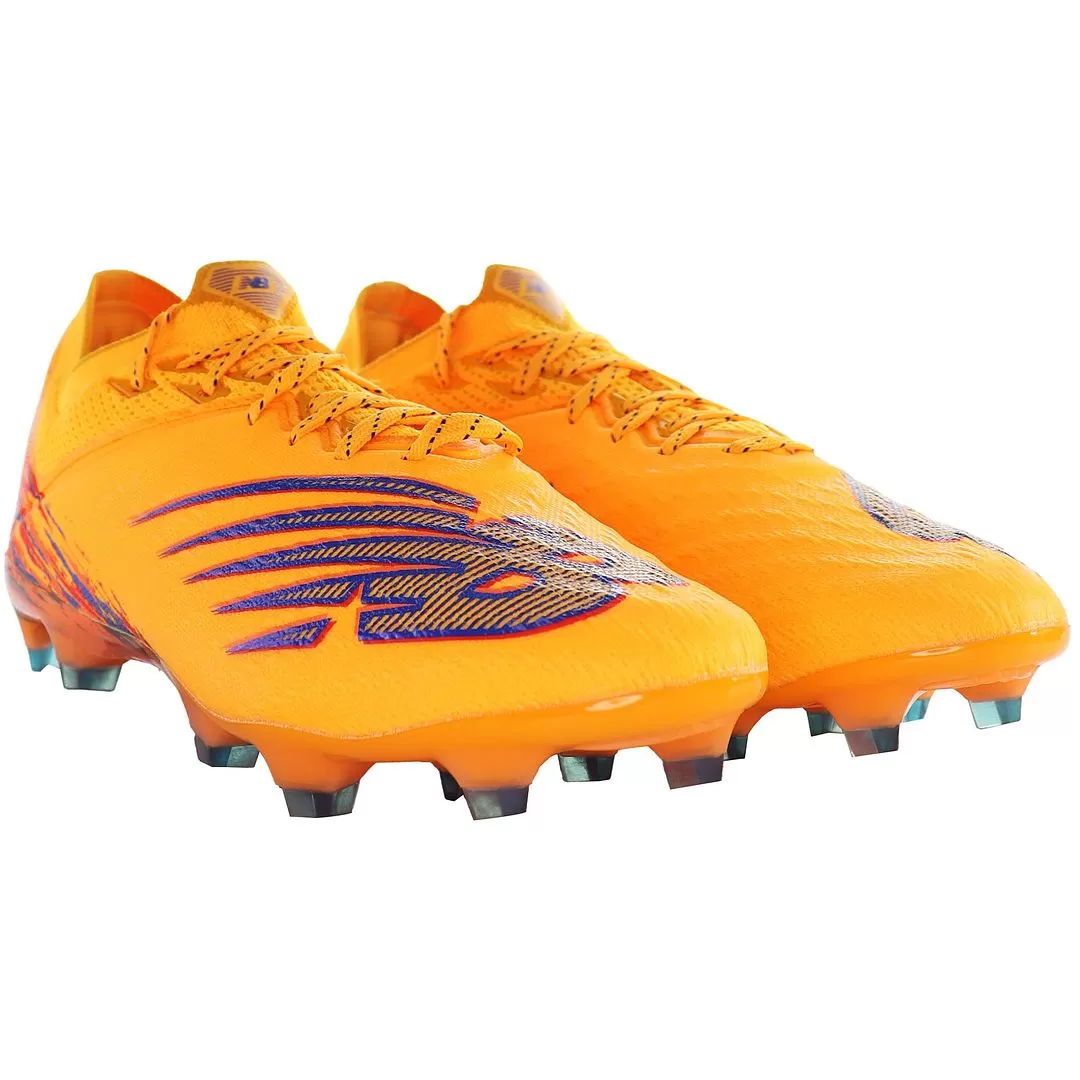 New Balance Furon V6  Pro FG Mens Yellow Football Boots