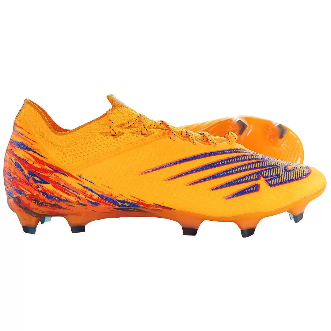 New Balance Furon V6  Pro FG Mens Yellow Football Boots