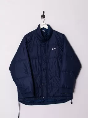 Nike Navy Blue Puffer Coat