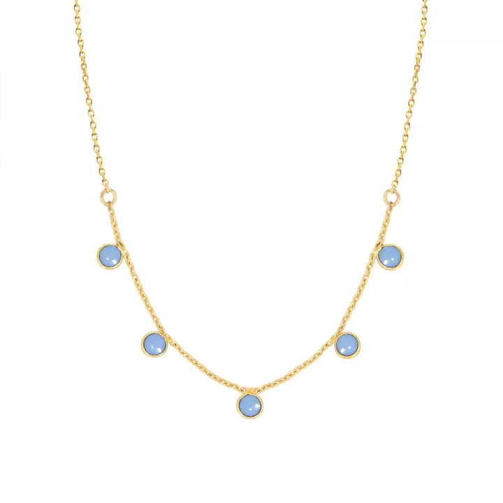 Nila LouLou Necklace - Blue