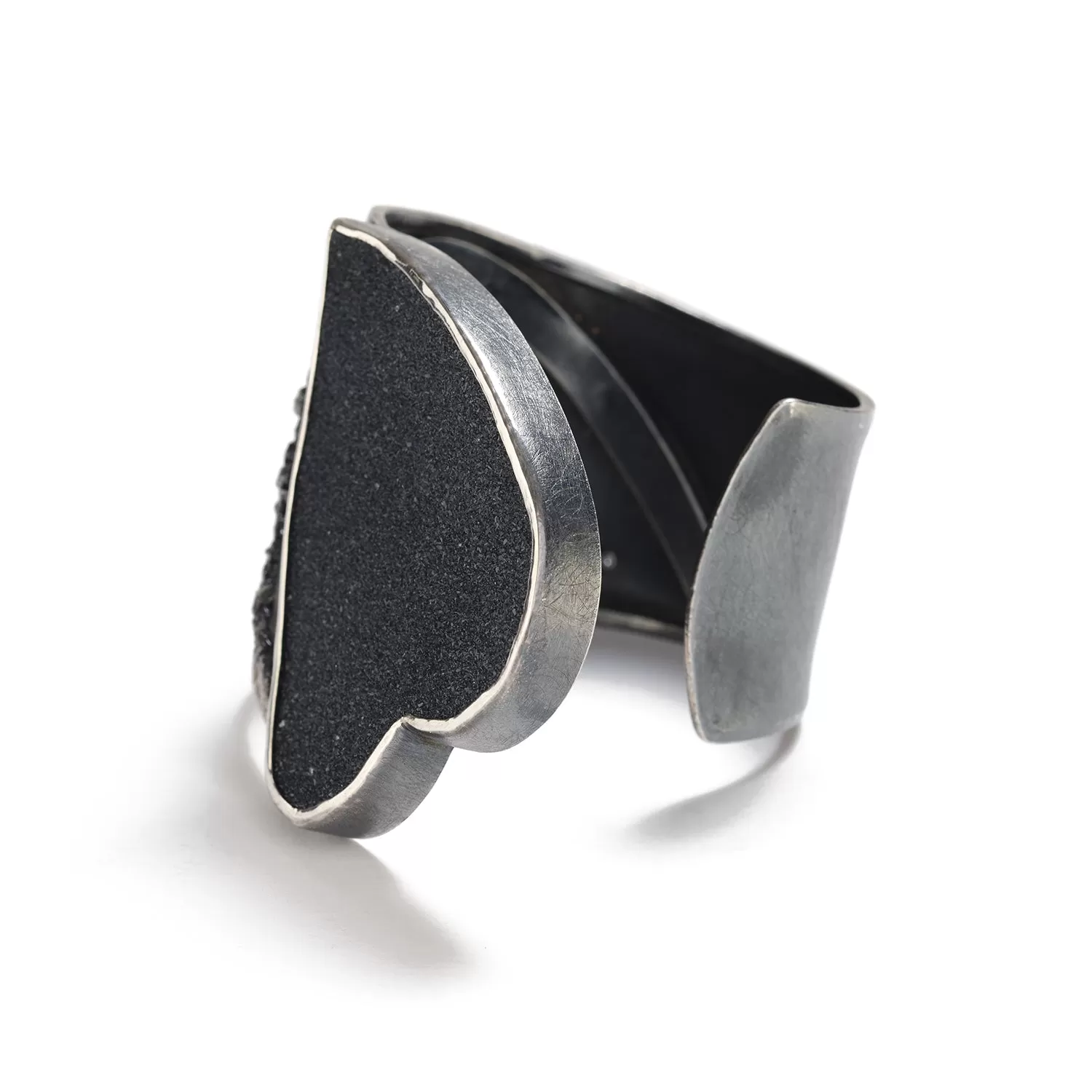 Onyx Heart Cuff