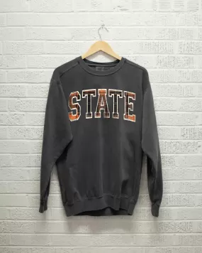 OSU Cowboys Tartan Pepper Sweatshirt