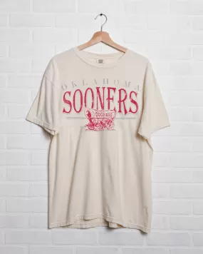 OU Sooners 80s Ivory Tee