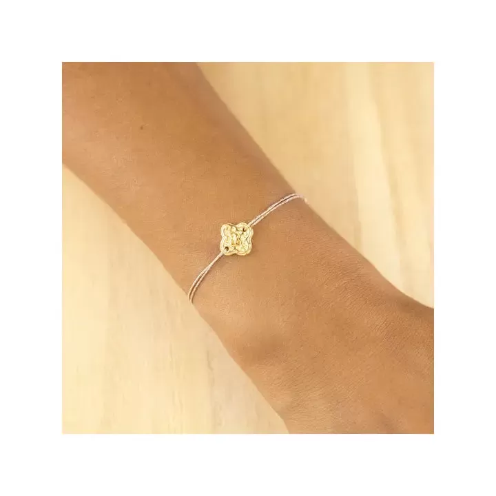 Oxalis Bracelet - Gold Plated Clover